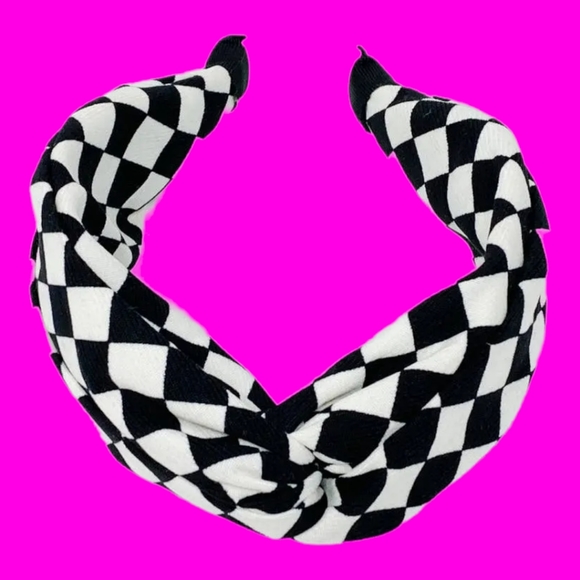 Checker Headband - Picture 1 of 1